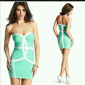 NWT Marciano Strapless dress